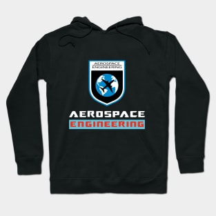 Best aerospace engineering text and logo Hoodie